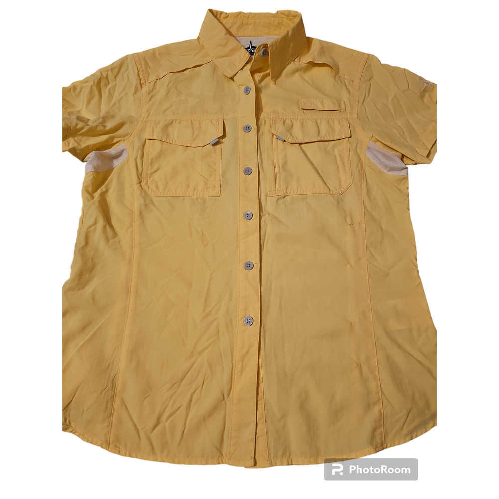 Habit woman's‎ button down size medium